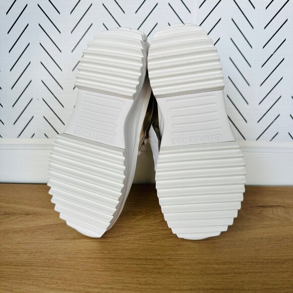 ❤️CONVERSE RUN STAR HIKE HI 7 Women GOLD PLATFORM Sneaker Boot Western A10333C❤️ - Picture 7 of 13